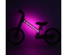 Balansinis dviratis Trike Fix Glow LED rėmas, rožinis
