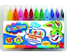 BAMBINO pieštukai veidui tapyti 12 spalvų