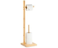 Bambukinis tualetinio popieriaus stovas Vilde 70 cm