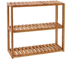 Songmics Bambuko lentyna 60 x 54 x 15 cm