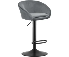 Leobert Baro kėdė, reguliuojamo aukščio, besisukanti, pilka, 81–103 cm, 2 vnt.