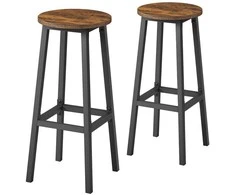 Songmics Baro kėdės rinkinys, 2 vnt, 32x65 cm