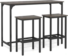 Baro stalo komplektas 120 x 48 x 91 cm 3 vnt.