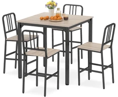 Baro stalo komplektas 90 x 90 x 91.5 cm 5 vnt.