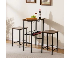 Baro stalo rinkinys 100 x 40 x 95 cm 3 vnt.