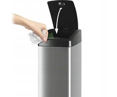 Bekontaktė šiukšlių dėžė, Lamart SENSOR 45l, 25x34x71.5 cm