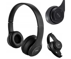 Belaidės ausinės P47 su mikrofonu ir Bluetooth