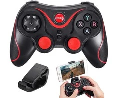 Belaidis žaidimų pultelis telefonui su USB ir Bluetooth jungtimi