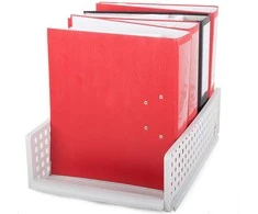Document organiser binders office shelf