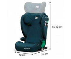 Mėlyna Kinderkraft automobilinė kėdutė Junior Fix 2 i-Size 15-36 kg, Harbor Mėlyna