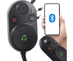 Bluetooth automobilio siųstuvas su USB ir AUX jungtimis