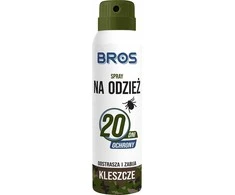Bros Tick aerozolis drabužiams nuo erkių