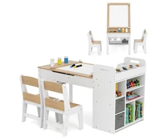 Dailės stalas ir 2 kėdės 120 x 60 x 60 cm
