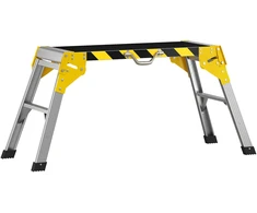 Darbinė platforma sulankstoma, iki 150 kg, juoda, 110 × 32 × 50 cm