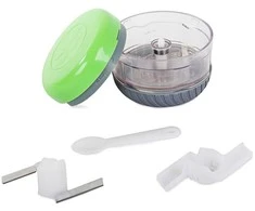 Garlic chopper vegetable shredder stirrer