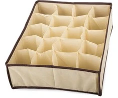 Underwear organiser socks drawer beige 20