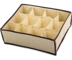 Underwear organiser socks drawer beige 12