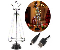 Springos Dekoratyvinė LED eglutė CL1238 80 LED 45 cm
