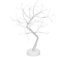 Dekoratyvinis LED medelis Springos 45 cm, 90 LED, šaltai baltas apšvietimas
