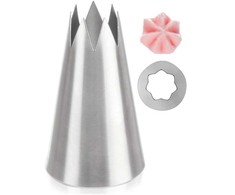 Orion Dekoratyvinė ištraukimo galvutė Gėlės formos 1.5 cm