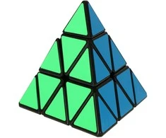 Dėlionės žaidimas PYRAMINX dėlionės kubas 9,7 cm