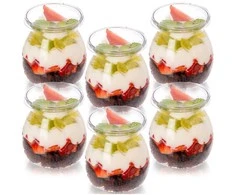 Orion Deserto dubenėliai su dangteliais 160 ml, 6 vnt.