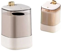 Dėžutė dantų krapštukams, automatinis dozatorius, baltas