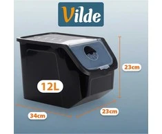 Dėžutė daržovėms ir vaisiams Vilde 12 l 34x23x23 cm