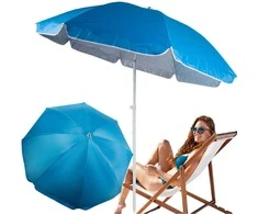 Didelis skėtis su UV filtru 210 cm, reguliuojamas