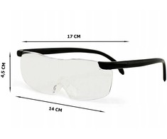Magnifying glasses vision 160% zoom