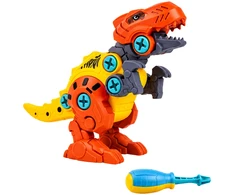 Lean Toys Dinosaurų konstravimo rinkinys 4 vnt.