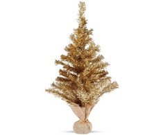 Dekoracja Domu Home Styling Collection Dirbtinė eglė 60 cm Auksinė