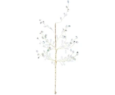 Home4You Dirbtinė šakelė SHINE H40cm, aukso spalvos