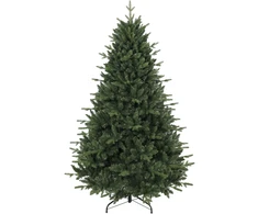 Dirbtinė kalėdinė eglutė su 1237 šakelėmis ir metaliniu stovu, žalia, 180 cm