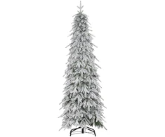 Dirbtinė kalėdinė eglutė su dirbtiniu sniegu ir 600 šakelių galiukų, žalia, Ø 80 × 180 cm