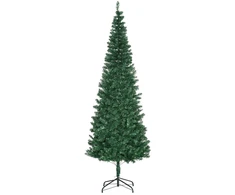 HOMCOM 2,1 m Kalėdų eglutė su stovu Ø81 x 210 cm