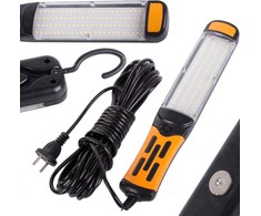 Dirbtuvių lempa su 96 LED COB ir magnetu, 230V
