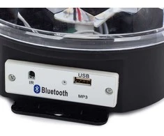 Disko lempa su LED, MP3, USB, Bluetooth