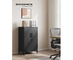 Songmics Dokumentų spinta iš plieno su 2 durimis