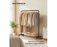 Songmics Drabužių stovas 38 x 110 x 141,5 cm