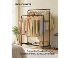 Songmics Drabužių stovas 46,5 x 110 x 155,5 cm