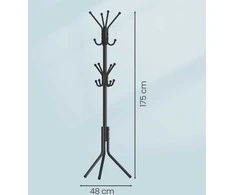 Songmics Drabužių stovas 48 x 43 x 175 cm