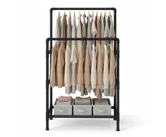 Songmics Drabužių stovas 83 x 45 x 157 cm