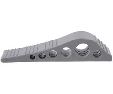 Home Styling Collection Durų stabdys pilkas 12 × 3 × 2,7 cm