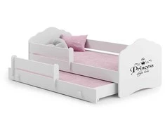 Luco Dvivietė lova Felicija su stalčiumi ir čiužiniais 160x80 Princess