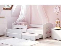 Dviejų aukštų vaikiška lova 160x80/145x80