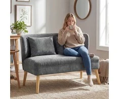 Dvievietė sofa 117 × 65 × 78,5 cm