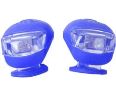 Verk Group Dviračio žibintų rinkinys su 2 LED lemputėmis