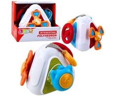 Lean Toys Edukacinis manipuliacinis kubas vaikams 5-in-1