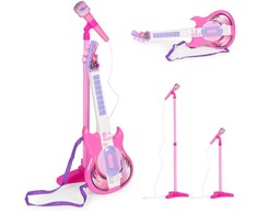 Multistore Elektrinė gitara su mikrofonu ir stovu vaikams